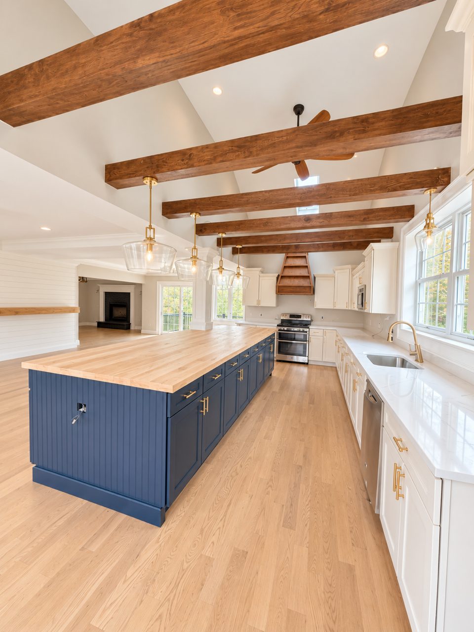 Kitchen island and cabinetry